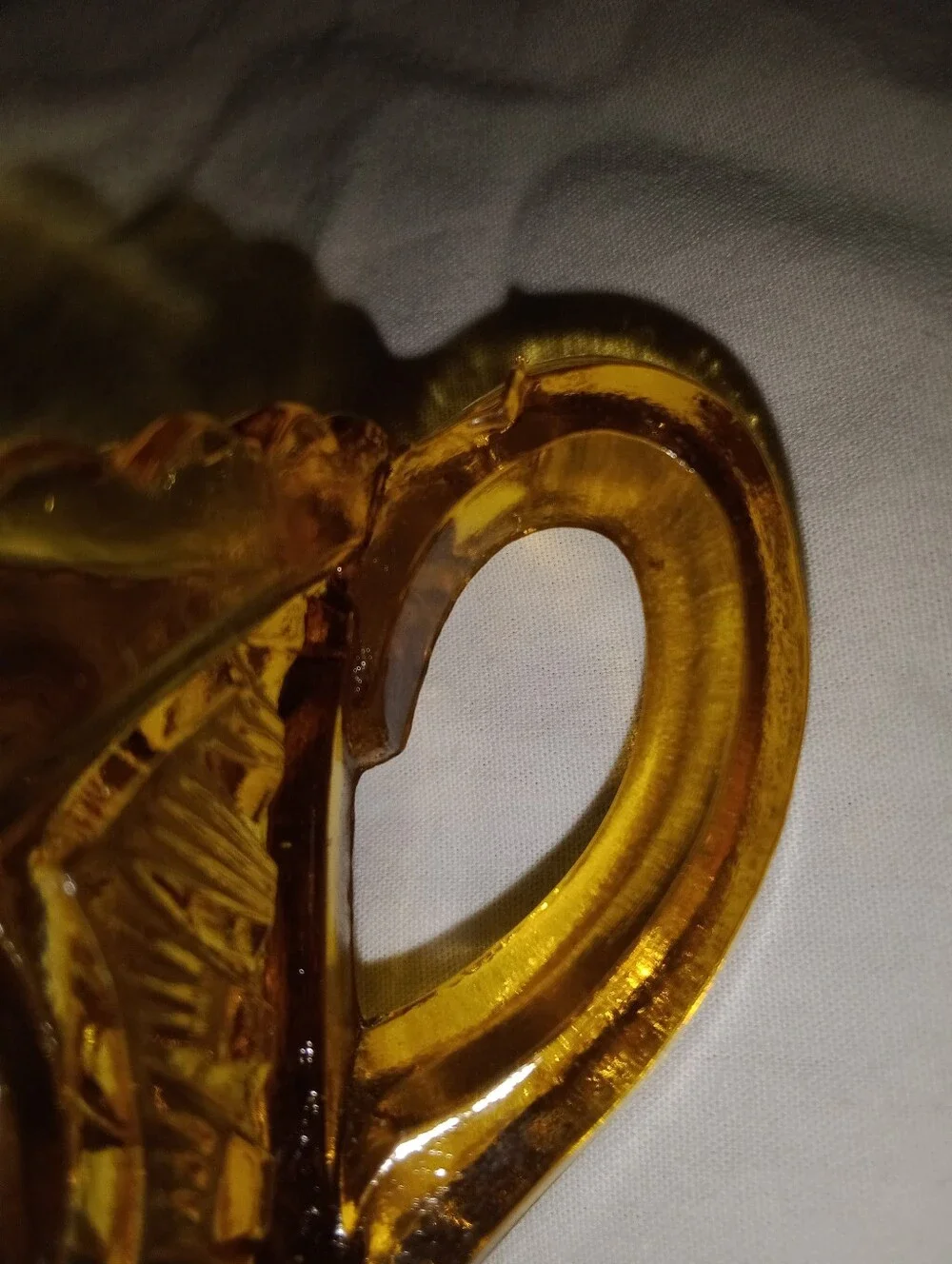 Vintage Glass Starburst Mini Pitcher And Viking Mini Shotglass Toothpick Holder